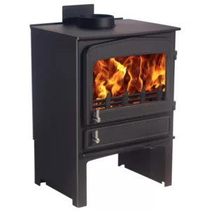 Woodwarm Fireview Eco 9 Vintage Logstore
